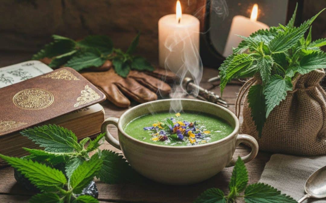 L&rsquo;Ortie en Sorcellerie et Herboristerie : Secrets de Protection pour Imbolc