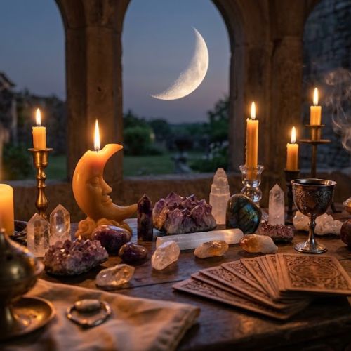 Autel lune croissante ludivine divinilis